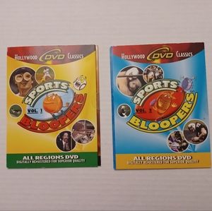 4/$25 Two Sports Bloopers DVDs - Hollywood Classics